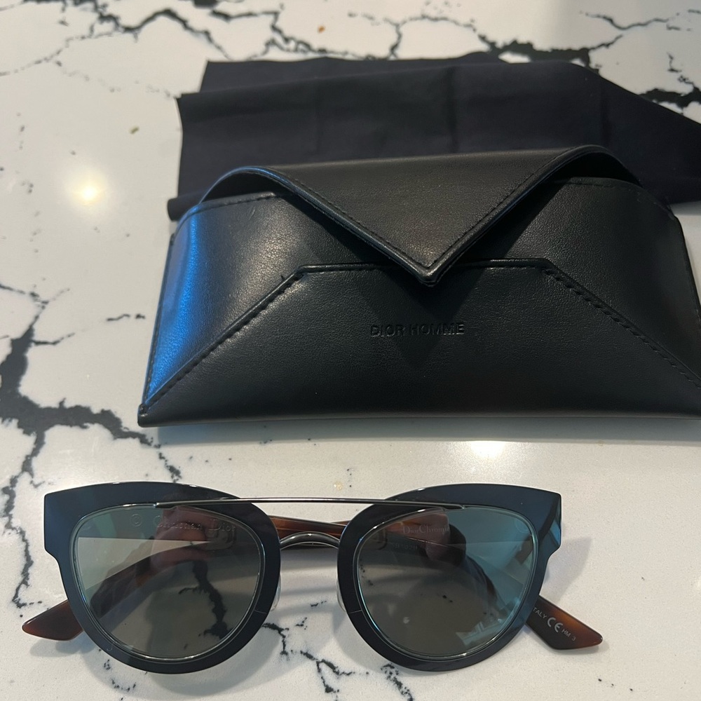 Dior Homme Chromic RKWSS navy tortoise shell sunglasses